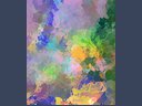 colorful abstract art poster