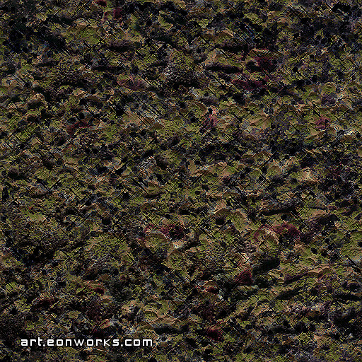 green moss like texture