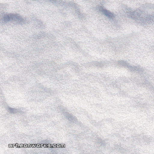 snow surface texture