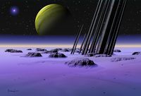 space landscape art stock