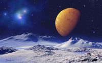 space landscape illustration