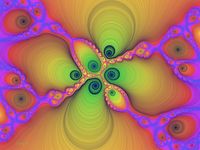 colorful abstract spiral pattern