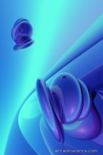 iPhone abstract image