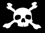 pirates flag, skull and bones